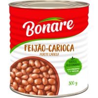 Feijão Carioca Bonare Pronto Lata 300g | Caixa com 24 Unidades - Cod. 7898905153340C24