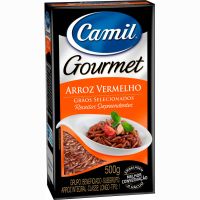 Arroz Vermelho Camil Gourmet Grãos Selecionados Caixa 500g - Cod. 7896006702573