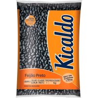 Feijão Preto Kicaldo 1kg | Caixa com 10 Unidades - Cod. 7896116900050C10