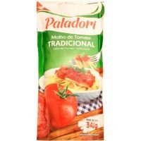 Molho De Tomate Paladori Tradicional Pouch 340g | Caixa com 24 Unidades - Cod. 7899659900464C24