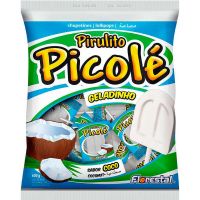 Pirulito Florestal Picolé Coco | Caixa com 150 Unidades - Cod. 7896321014771C50