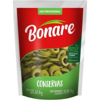 Azeitona Verde Bonare Fatiada Sachê 1,01kg - Cod. 7899659900457