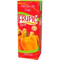 Suco Frupic Caju Tp 200ml | Caixa com 18 Unidades - Cod. 7898947467085C18