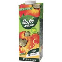 Suco Nutri Néctar 1L Caju Tp | Caixa com 6 Unidades - Cod. 7898920195301C6