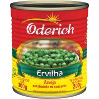 Ervilha Oderich Lata 200g | Caixa com 24 Unidades - Cod. 7896041154016C24