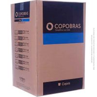 Copo Descartável Copobrás Transparente Pp Biodegadável Cfb-300 300ml | Caixa com 2000 Unidades - Cod. 7908099900702C2000