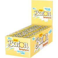 Chocolate Baton Bastão Branco 16g | Caixa com 30 Unidades - Cod. 7891008331028C30
