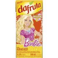 Suco Dafruta Barbie De Abacaxi Tp 200ml | Caixa com 27 Unidades - Cod. 7896005401958C27