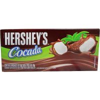 Doce Cocada Hersheys com Cobertura De Chocolate 30g | Caixa com 24 Unidades - Cod. 7898292886777C24