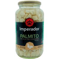Palmito De Açaí Imperador Picado Vidro 500g | Caixa com 12 unidades - Cod. 7898016923830C12