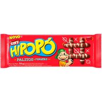 Biscoito Hipopó Palitos Chocolate 56g | Caixa com 30 Unidades - Cod. 7896286618861C30