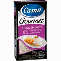 Arroz Basmati Camil Gourmet Grãos Selecionados Caixa 500g - Cod. 7896006702696