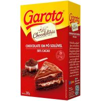 Chocolate Em Pó Garoto Solúvel 50% Cacau 200g - Cod. 7891008040029