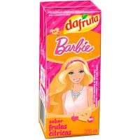 Suco Dafruta Citricas Barbie Tp 200ml | Caixa com 27 Unidades - Cod. 7896005401972C27