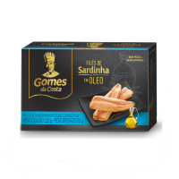 File De Sardinha Gomes Da Costa 125g | Caixa com 24 Unidades - Cod. 7891167022010C24