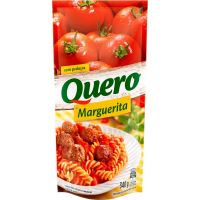 Molho De Tomate Quero Marguerita Pouch 340g | Caixa com 24 Unidades - Cod. 7896102502671C24