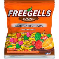 Bala Freegells Sortida Recheio Chocolate 584g - Cod. 7891151035866