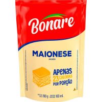 Maionese Bonare Pouch 190g | Caixa com 24 Unidades - Cod. 7899659900532C24