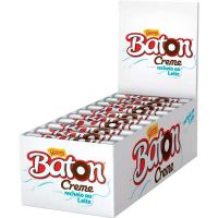Chocolate Baton Bastão Creme 16g | Caixa com 30 Unidades - Cod. 7891008239553C30