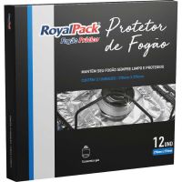 Forra Fogão Royalpack 27 x 27cm | Caixa com 20 Unidades - Cod. 7898021429121C20