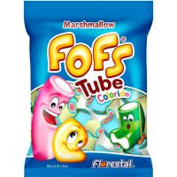 Marshmallow Florestal Fofs Tube Color - Cod. 7896321009067