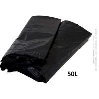 Saco De Lixo Preto Lixopack Reforçado 50L | Caixa com 10 Unidades - Cod. 7896085600784C10