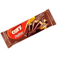 Biscoito Cory Palitos Chocolate Meio Amargo 90g | Caixa com 30 Unidades - Cod. 7896286612371C30
