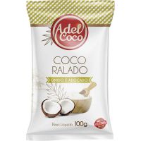 Coco Ralado Adelcoco Flocos Úmido E Adoçado 100g | Caixa com 24 Unidades - Cod. 7896552905329C24