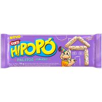 Biscoito Hipopó Palitos Chocolate Branco 56g | Caixa com 30 Unidades - Cod. 7896286618878C30
