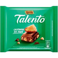 Chocolate Talento Mini Castanha Do Pará 25g | Caixa com 15 Unidades - Cod. 7891008198027C15