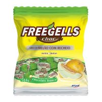 Bala Freegells Melão Com Chocolate 584g - Cod. 7891151029216