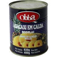 Abacaxi em Rodelas Qobba 400g - Cod. 7898933880010