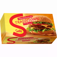 Hamburger Carne Bovina Sadia 90g | Caixa com 60 Unidades - Cod. 17893000525235