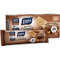 Barra Cereal Avelã/Castanha/Chocolate Sucralose Linea 25g | Caixa com 24 Unidades - Cod. 7896001272132C24