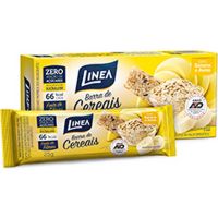 Barra Cereal Banana/Aveia Sucralose Linea 25g | Caixa com 24 Unidades - Cod. 7896001272231C24
