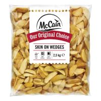Batata Congelada McCain Skin on Wedges Corte Rústico 2,5kg - Cod. 8710438024500