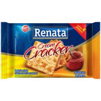 Biscoito Cream Cracker Renata 22g | Caixa com 120 Unidades - Cod. 7896022206284C120