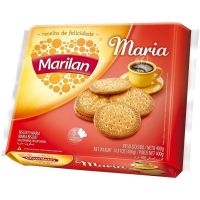Biscoito Maria Marilan 400g | Caixa com 24 Unidades - Cod. 7896003703054C24