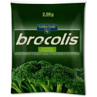 Brócolis Congelado Golden Foods 2,5kg | Caixa com 4 Unidades - Cod. 7898945210355C4