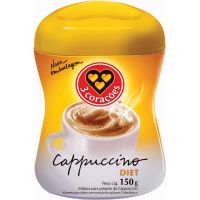 Café Cappuccino Diet 3 Corações 150g - Cod. 7896005802519
