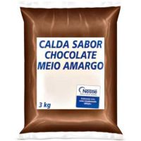Calda de Chocolate Meio Amargo Nestlé 3Kg - Cod. 7891000168608