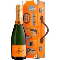 Champagne Veuve Clicquot Brut Trunk 750ml - Cod. 3049614163753