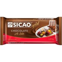Cobertura de Chocolate em Barra Sicao Gold ao Leite 1,01Kg - Cod. 20842059882