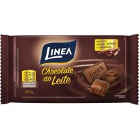 Chocolate ao Leite Zero Açúcar Linea 250g - Cod. 7896001210127