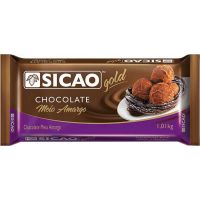 Cobertura de Chocolate em Barra Sicao Gold Meio Amargo 1,01kg - Cod. 20842060123