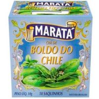 Chá Boldo 10 Saquinhos Maratá 10g | Caixa com 10 Unidades - Cod. 7898286200091C10