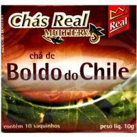 Chá Boldo 10 Saquinhos Real Multiervas 10g | Caixa com 10 Unidades - Cod. 7896045041008C10
