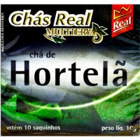 Chá Hortelã 10 Saquinhos Real Multiervas 10g | Caixa com 10 Unidades - Cod. 7896045041060C10