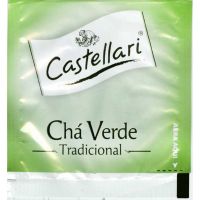 Chá Verde 10 Saquinhos Castellari 10g | Caixa com 24 Unidades - Cod. 7898286203009C24