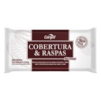 Cobertura de Chocolate em Barra Cargill Cobertura e Raspas Meio Amargo 2,3kg - Cod. 7896036098110